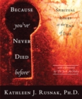 Because You've Never Died Before : Spiritual Issues at the End of Life - eBook