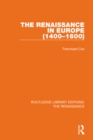 The Renaissance in Europe - eBook