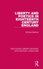 Liberty and Poetics in Eighteenth Century England - eBook