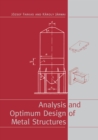Analysis and Optimum Design of Metal Structures - eBook