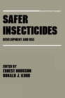 Safer Insecticides : Development and Use - eBook