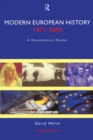 Modern European History, 1871-2000 : A Documentary Reader - eBook