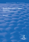 Quality Assurance in Higher Education : A Study of Developing Countries - eBook