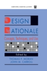 Design Rationale : Concepts, Techniques, and Use - eBook