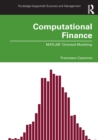 Computational Finance : MATLAB® Oriented Modeling - eBook