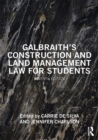 Galbraith's Construction and Land Management Law for Students - eBook