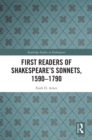 First Readers of Shakespeare’s Sonnets, 1590-1790 - eBook