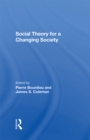 Social Theory For A Changing Society - eBook