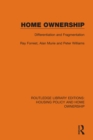 Home Ownership : Differentiation and Fragmentation - eBook