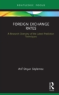 Foreign Exchange Rates : A Research Overview of the Latest Prediction Techniques - eBook