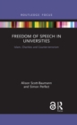 Freedom of Speech in Universities : Islam, Charities and Counter-terrorism - eBook