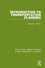Introduction to Transportation Planning - eBook
