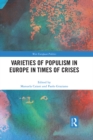 Varieties of Populism in Europe in Times of Crises - eBook