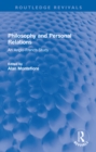Philosophy and Personal Relations : An Anglo-French Study - eBook