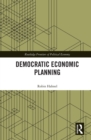 Democratic Economic Planning - eBook