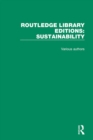 Routledge Library Editions: Sustainability - eBook