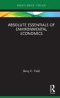 Absolute Essentials of Environmental Economics - eBook