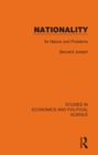 Nationality : Its Nature and Problems - eBook