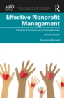 Effective Nonprofit Management : Context, Concepts, and Competencies - eBook