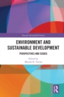 Environment and Sustainable Development : Perspectives and Issues - eBook