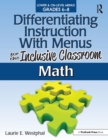 Differentiating Instruction With Menus for the Inclusive Classroom : Math (Grades 6-8) - eBook