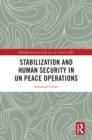 Stabilization and Human Security in UN Peace Operations - eBook