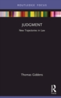 Judgment : New Trajectories in Law - eBook