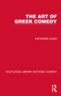 The Art of Greek Comedy - eBook