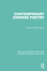 Contemporary Chinese Poetry - eBook