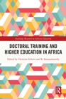 Doctoral Training and Higher Education in Africa - eBook