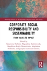 Corporate Social Responsibility and Sustainability : From Values to Impact - eBook