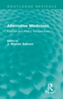 Alternative Medicines : Popular and Policy Perspectives - eBook
