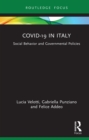 COVID-19 in Italy : Social Behavior and Governmental Policies - eBook