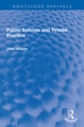 Public Schools and Private Practice - eBook