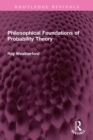 Philosophical Foundations of Probability Theory - eBook