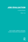Job Evaluation : A Critical Review - eBook