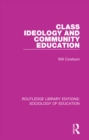 Class, Ideology and Community Education - eBook