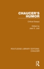 Chaucer's Humor : Critical Essays - eBook