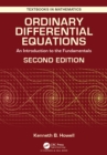 Ordinary Differential Equations : An Introduction to the Fundamentals - eBook