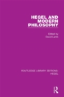 Hegel and Modern Philosophy - eBook