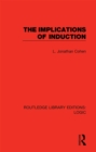 The Implications of Induction - eBook