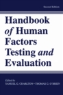 Handbook of Human Factors Testing and Evaluation - eBook