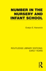 Number in the Nursery and Infant School - eBook