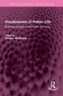 Vocabularies of Public Life : Empirical Essays in Symbolic Structure - eBook