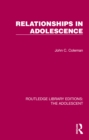 Relationships in Adolescence - eBook