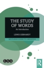 The Study of Words : An Introduction - eBook