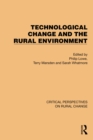 Technological Change and the Rural Environment - eBook