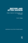 Before and After Darwin : Origins, Species, Cosmogonies, and Ontologies - eBook