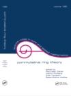 Commutative Ring Theory : Proceedings of the Ii International Conference - eBook
