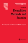 Demolition Methods and Practice V1 - eBook